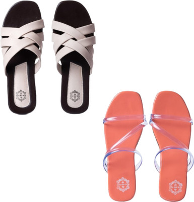 Petal And Pout Women Flats(Multicolor , 4)