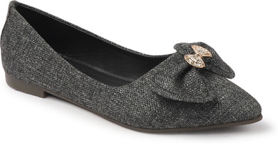 Dressberry Women Bellies(Black , 5)
