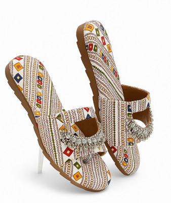 GLAM SHINE Women Flats(Multicolor , 6)