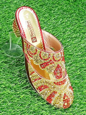 SUVIDHA Women Heels(Red , 8)