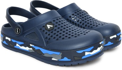 action Action COOL-103 Light Weight,Comfortable,Trendy, Ultra Comfort Men Navy Clogs