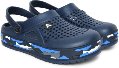 action Action COOL-103 Light Weight,Comfortable,Trendy, Ultra Comfort Men Clogs(Navy , 9)