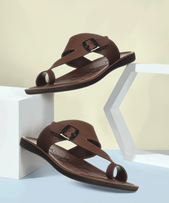 FLITE Men Flats(Brown, Brown , 8)