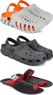 DRACKFOOT Men Clogs(Red , 7)