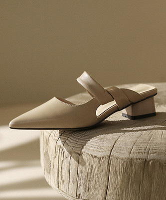 Purplehunt Women Heels(Beige , 4)