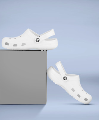 CROCS Classic Men Clogs(White , 6 UK/India)