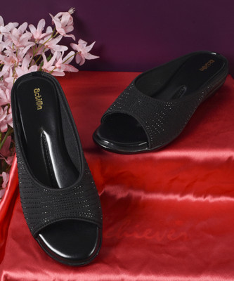 action Women Wedges(Black , 9)