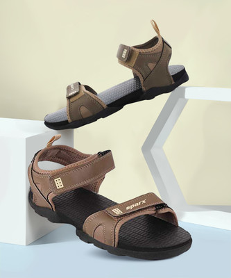 Sparx SS 709 Men Casual(Brown, Beige , 7)