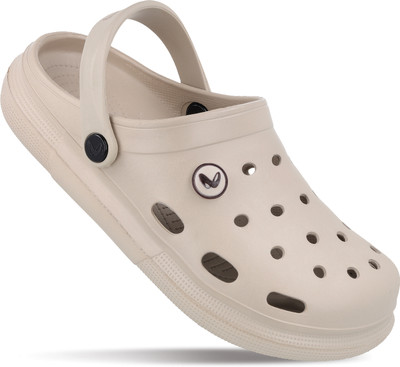 WALKAROO Men Clogs(Beige , 7)