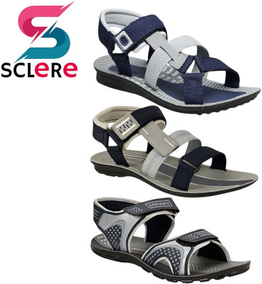 SCLERE Men Sandals(Multicolor , 7)