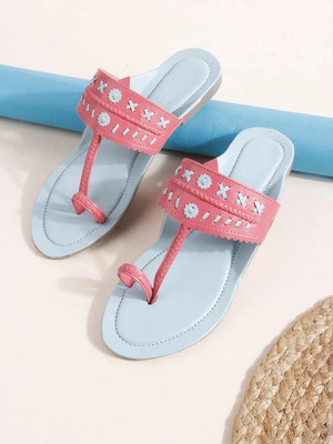 Hitway Women Flats(Blue , 4)