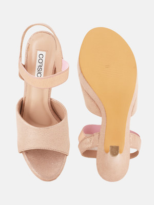 CORSICA Women Heels(Pink , 4)