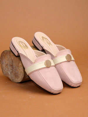SHOETOPIA Girls Slip-on Heels(Pink , 13-14 Years)