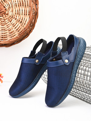 PROVOGUE Men Sandals(Navy , 9)