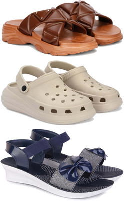 WINGSCRAFT Women Flats(Blue , 8)