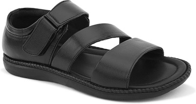 John Karsun Men Sandals(Black , 7)