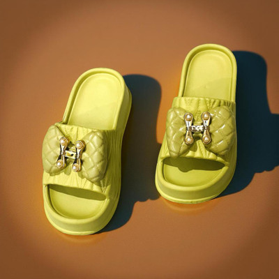 AZEEREXA Women Clogs(Green , 6)