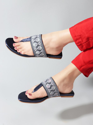 ANOUK Women Flats(Blue , 3)