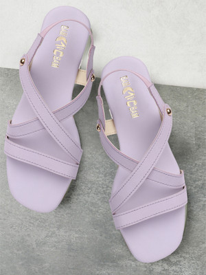 Bambam Women Flats(Purple , 4)