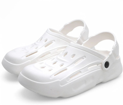 Svaar Men Clogs(White , 8)