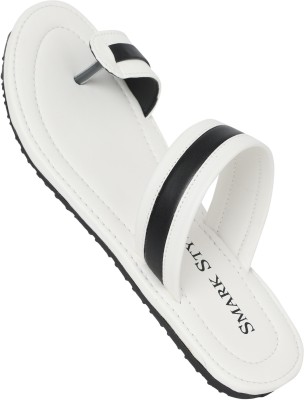 Smark Styl Men Flats(White , 9)