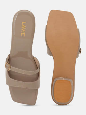 LAVIE Women Heels(Beige , 9)