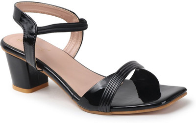 Dressberry Women Heels(Black , 4)