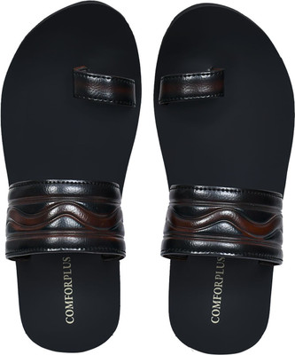 COMFORPLUS Men Sandals(Black , 7)