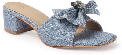 LAVIE Women Heels(Blue , 3)