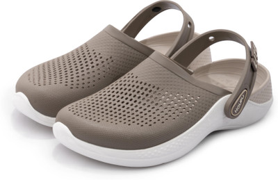 Houfu Men Clogs(Beige , 7)