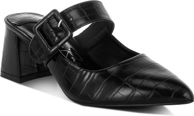 London Rag Women Heels(Black , 6)