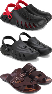 Pennen Men Clogs(Brown , 10)