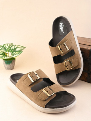 Roadster Comfortable Men Sandals(Tan , 8)