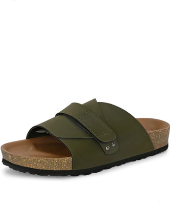 El Paso Men Casual(Olive , 9)