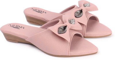 NIDIMA Women Flats(Pink , 5)