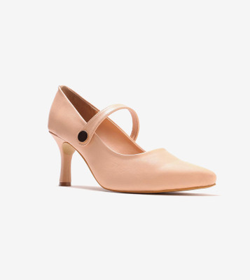 Pair-Ie Tales Women Heels(White , 5)