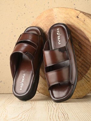 IVRAH Men Sandals(Brown , 12)