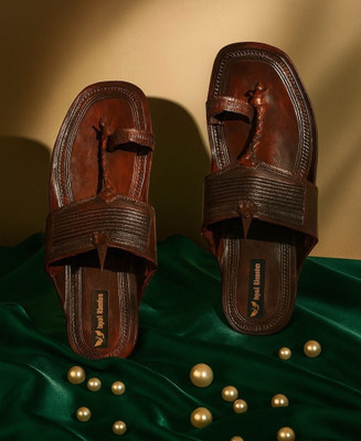 Kolhapuri Men Sandals(Brown , 7)