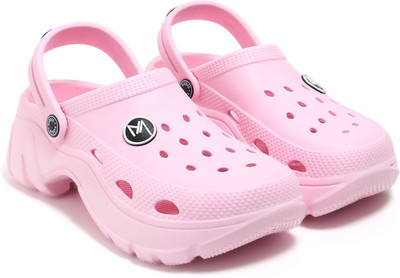 MILESTOE Women Clogs(Pink , 6)