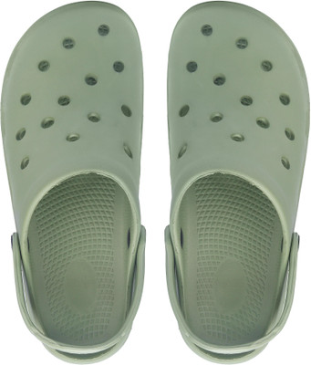 Cassiey Men Clogs(Green , 9)