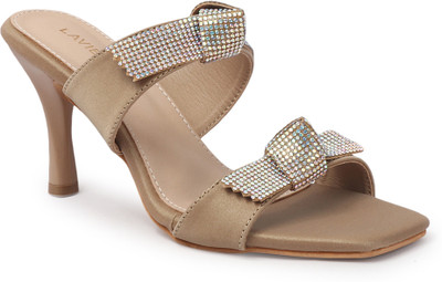 LAVIE Women Heels(Beige , 6)