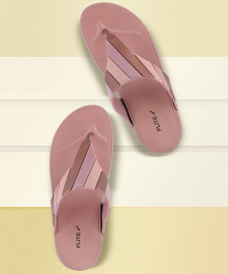 FLITE Women Slippers(Pink , 6)