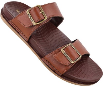 WALKAROO Men Casual(Brown , 10)