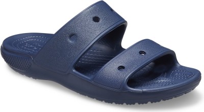 CROCS Classic Unisex Sandal Men Sandals(Navy , 9)