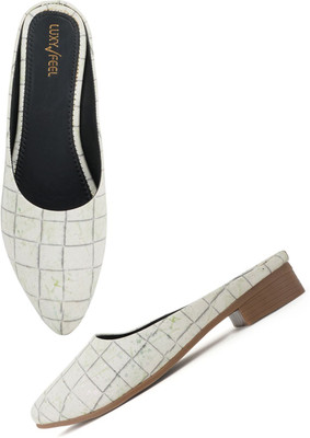 luxyfeel Women Heels(Green , 6)