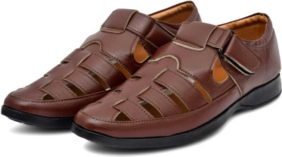 Dharam Men Casual(Brown , 10)