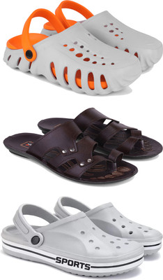 DRACKFOOT Men Clogs(Grey , 7)