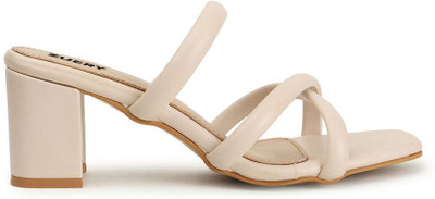 Zuery Women Heels(Off White , 5)