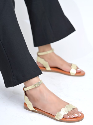 NZS Women Flats(Gold , 8)