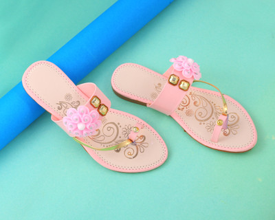Arpira Women Flats(Pink , 7)
